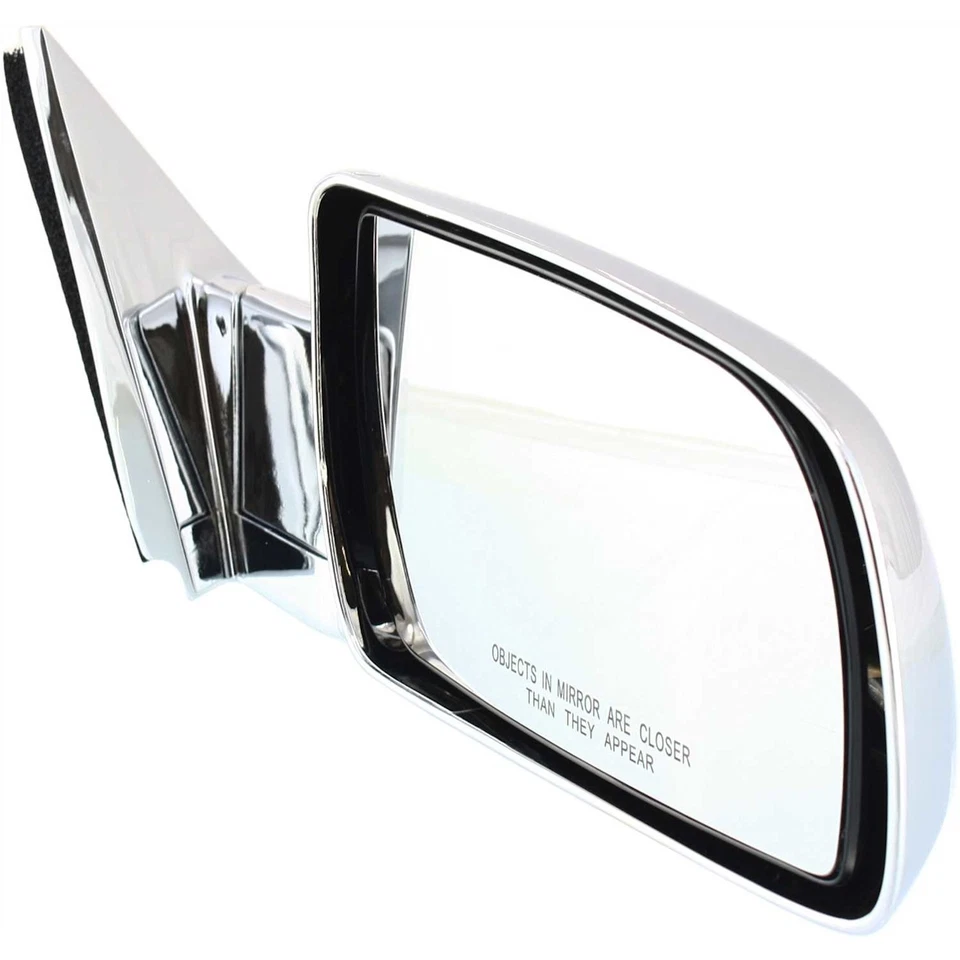 Mirror For 1992-2000 GMC Yukon Driver and Passenger Side Chrome - Image 4 of 4