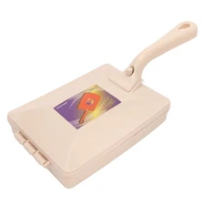 Carpet Dusting Brush, Sturdy Double Roller Sweeper Brush, Manual Sweeper for ...