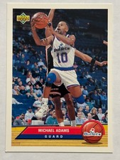 1992-93 Upper Deck McDonalds #P42 Michael Adams Washington Bullets
