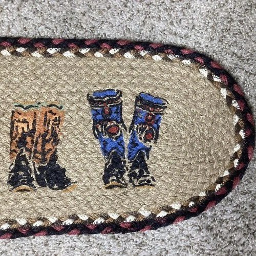 Earth Rugs Braided Jute Table Runner - Thumbnail 3