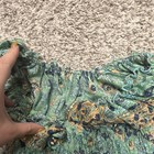 Women’s Cotton Woven Harem Pants Colorblock Blue White Purple Embroidered — photo 10