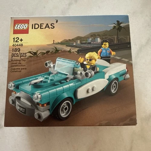 Lego Ideas 40448 - Vintage Car - Surfboard Turquoise - Brand New Sealed Retired