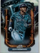 2025 Topps Cosmic Chrome Julio Rodriguez Extraterrestrial Talent