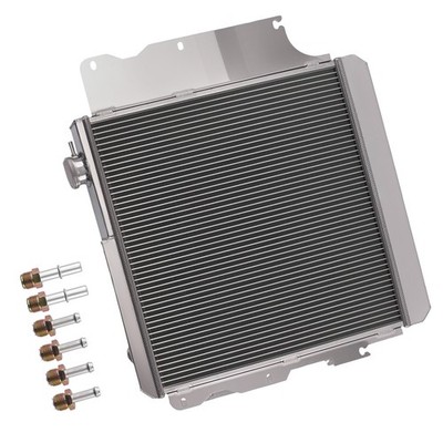 Aluminum 3 Row Radiator for Jeep Wrangler 65th Anniversary 2006 6Cyl 4.0L 2101