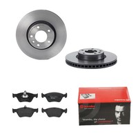 Brembo Bremsscheiben Ø296MM + BremsbelÄGe Vorne FÜR Opel Omega B (B) Vauxhall