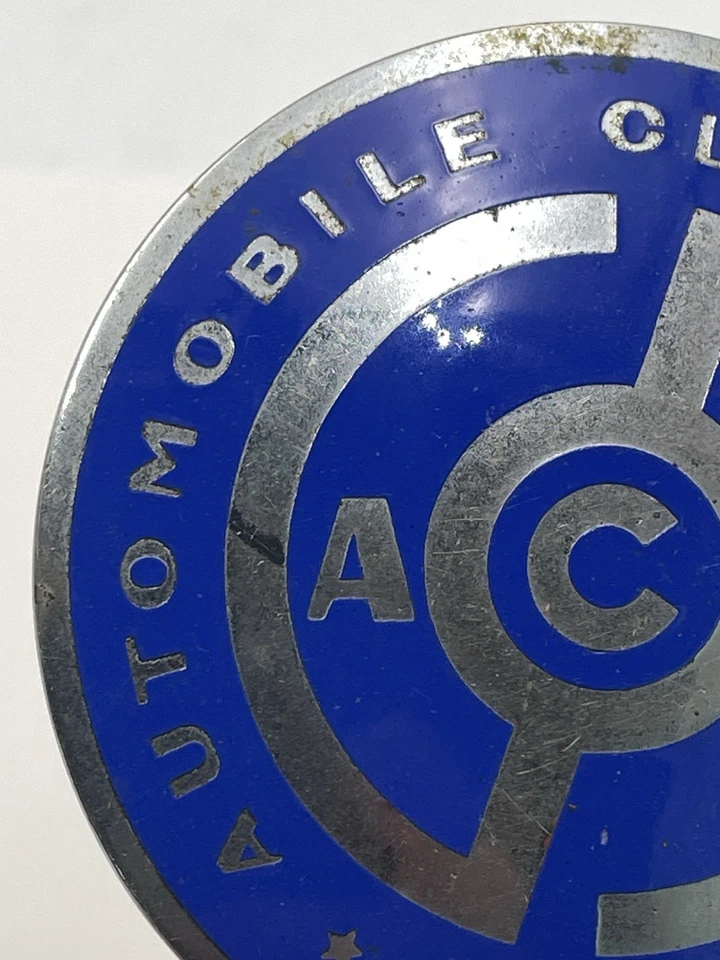 AUTOMOBILE CLUB D'ITALIA Italy ACI FIA Italian Car Badge Enamel Vintage - Image 3 of 4