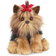 13" Dog Yorkshire Terrier Chewie Plush Puppy, Ultra-Soft