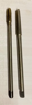 Gewindebohrer mit metrischem Gewinde,M8x1,25 und M10 x1,5 extra lang, gerade Nut