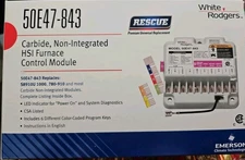 White-Rodgers RESCUE Carbide Non-Integrated HSI Furnace Control 50E47-843 F.S.