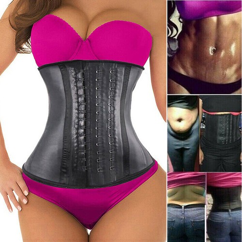 Fajas Colombian Girdles LATEX Long Torso Waist Trainer Belt Body Shaper Slimming - Afbeelding 1 van 24