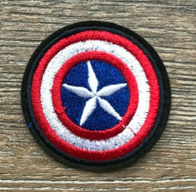 Captain America Patch Aufnäher Bügelbild Comic Movie Film