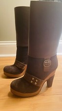 Pedro Garcia 39 Platform Boots Owens Brown Us8.5-9