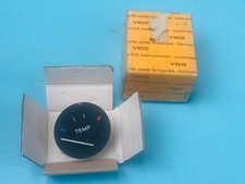 BMW E12 VDO Temperature Gauge Part # 62111354913 Genuine NOS