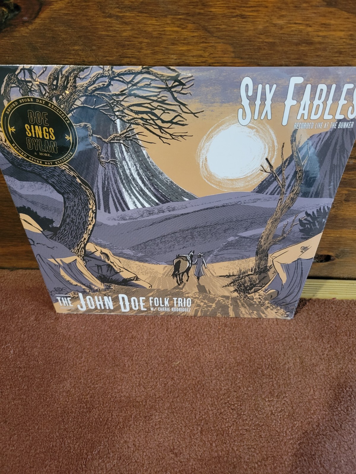 John Doe Folk Trio Six Fables - Sings Bob Dylan RSD 2023 vinyl