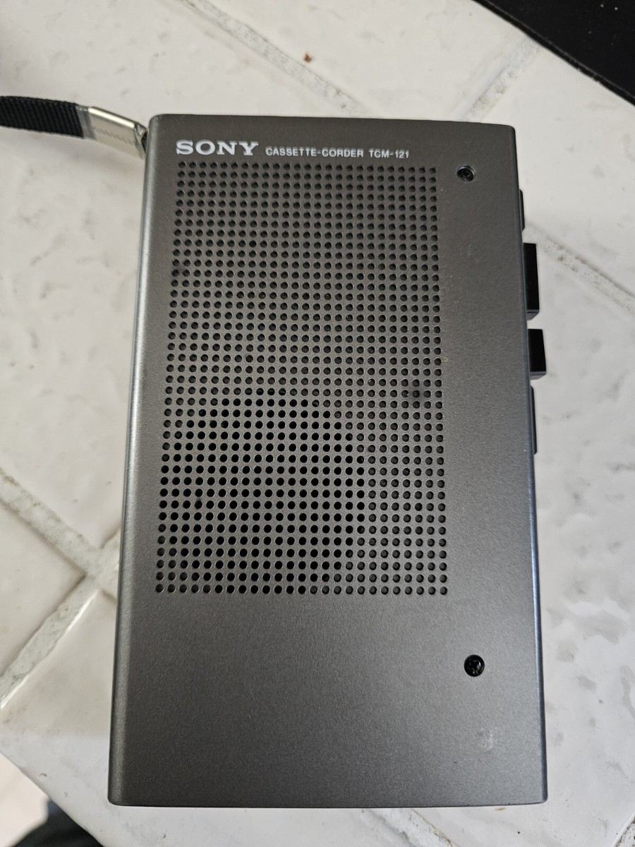 Vintage 1970s Sony TCM-121 Cassette Recorder! Tested | eBay