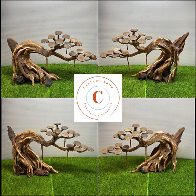 Aquarium Driftwood Bonsai Tree Aquascape for Freshwater or Reptiles Habitat  | eBay