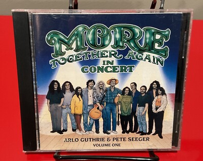 ARLO GUTHRIE & PETE SEEGER - MORE TOGETHER AGAIN CONCERT Vol 1  - 1994 RISING CD