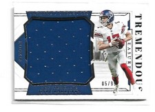 2018 National Treasures-RC-Jumbo Relic-Kyle Lauletta-Limited #5 of 99-Giants-NM