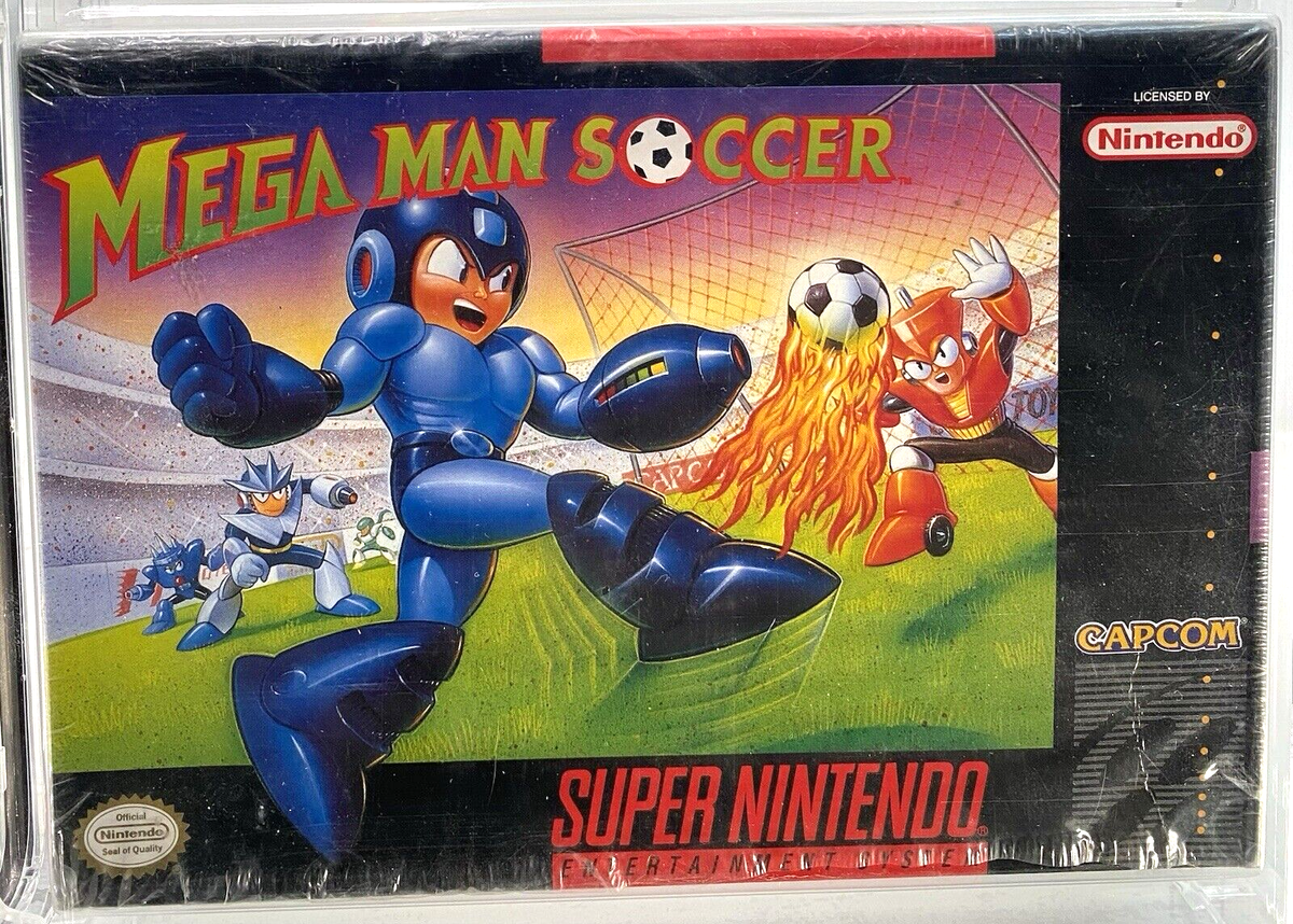 Mega Man Soccer (Super Nintendo, 1994) for sale online | eBay