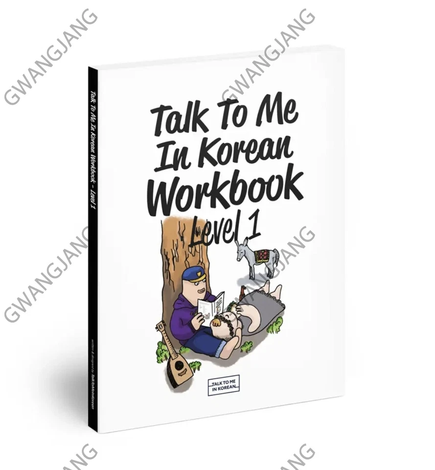 TALK TO ME IN KOREAN Beginner Set Level 1 2 3 Hangeul Master Fun Study Learn - Image 4 of 4