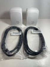 Lot of 2 85M Powerline Adapter Plus Cables
