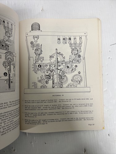 Heathkit Assembly Manual SB-10 SSB Adapter Original WithSchematic+diagrams - Picture 13 of 24