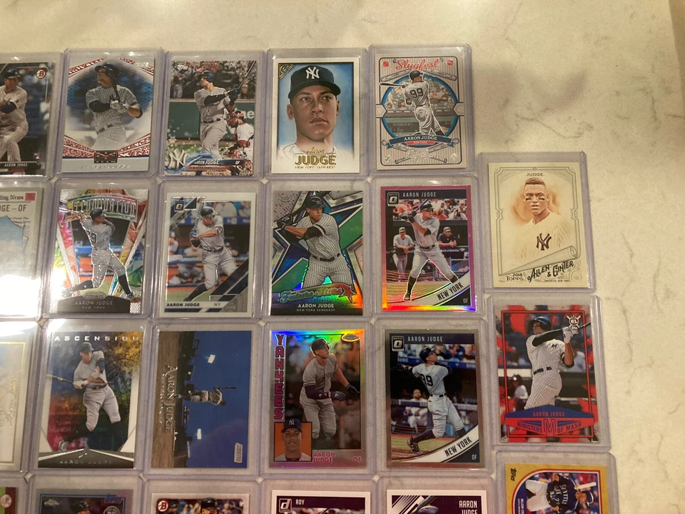 2018 Topps Chrome Future Stars Refractor #FS-1 Aaron Judge 2017 Rc Bowman Lot 27 - Image 3 of 4