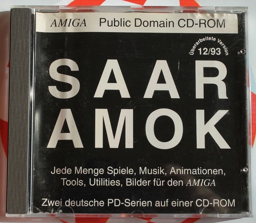 CD Saar Amok (Amiga, 1993, Jewel-Case)