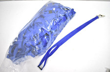 Bulk Pack Lanyards Clip End w Snap Clip For ID/Tag Blue Neck Accessory
