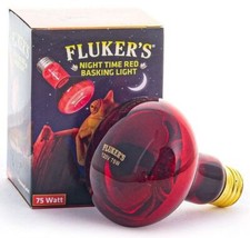 Reptile, Flukers Professional Series Nighttime Red Basking Light 75 Watt 