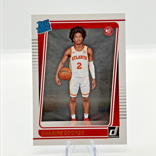 202122 Panini Donruss Basketball Rated Rookie 208 Sharife Cooper