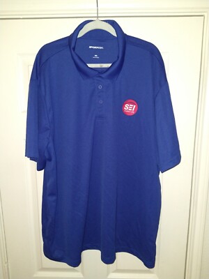 Sport-Tek SEI Furniture Logo Employee Uniform Polo Shirt Men's sz 4XL