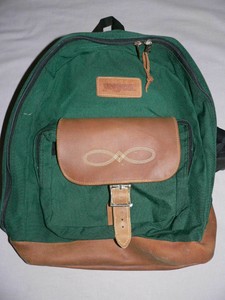leather bottom backpack