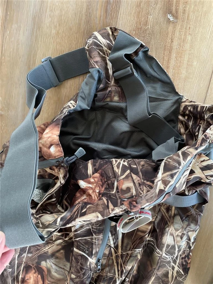 Banded Ace 2L Tech Bib Pants Waterproof Realtree Max4 Camo Hunting XL-Tall - Image 3 of 4