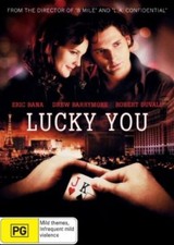 Image of Lucky You (DVD, 2007) Eric Bana Brand New, Genuine & Sealed - Free Postage D55