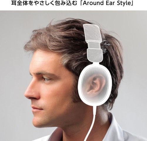 Panasonic stereo headphone blue RP-HX350-A - Picture 3 of 6