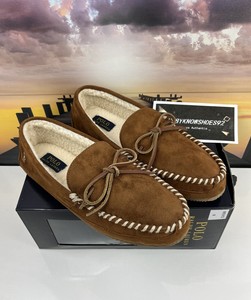 mens moccasin slippers ralph lauren