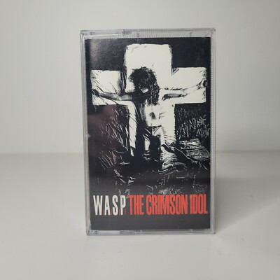 W.A.S.P. THE CRIMSON IDOL WASP Cassette 1992 Canada - UNTESTED