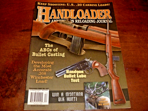 Vintage 2008 Handloader Journals 7 Ausgaben - Bild 8 von 9