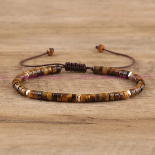 Minimalist Dainty Crystal Assorted Natural Gemstone Beads Healing Reiki Bracelet - Picture 9 of 60