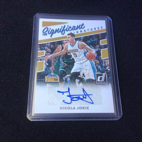 2017 Panini Donruss Basketball Nikola Jokic #SS-NJ