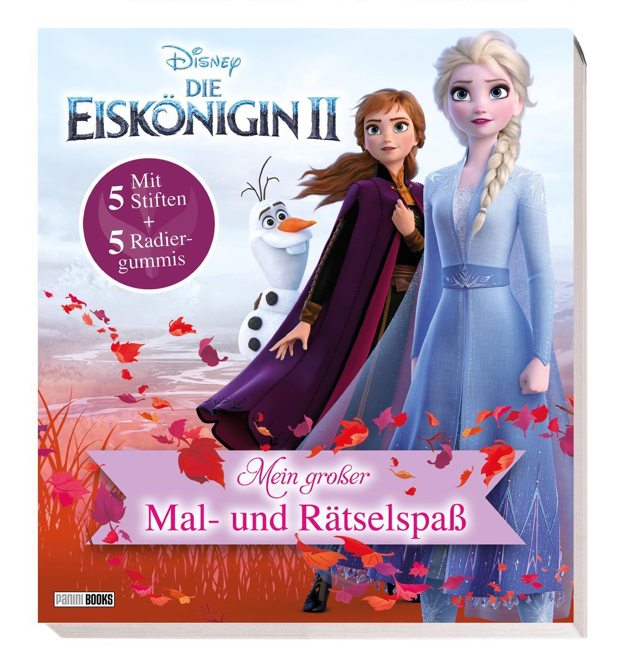 Thumbnail - Disney Die Eiskönigin 2: Mein Großer Mal- Und Rätselspaß | Panini |