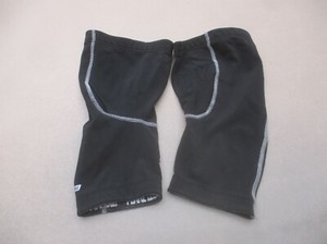 PEARL IZUMI Size XS-L Adult Unisex Black Stretch Cycling Fitness Knee Warmers 8H