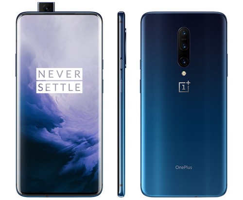 OnePlus 7 Pro, Fully Unlocked | 256 GB, Blue, 6.67 in Screen | Grade B- | GM1915 - Afbeelding 3 van 4