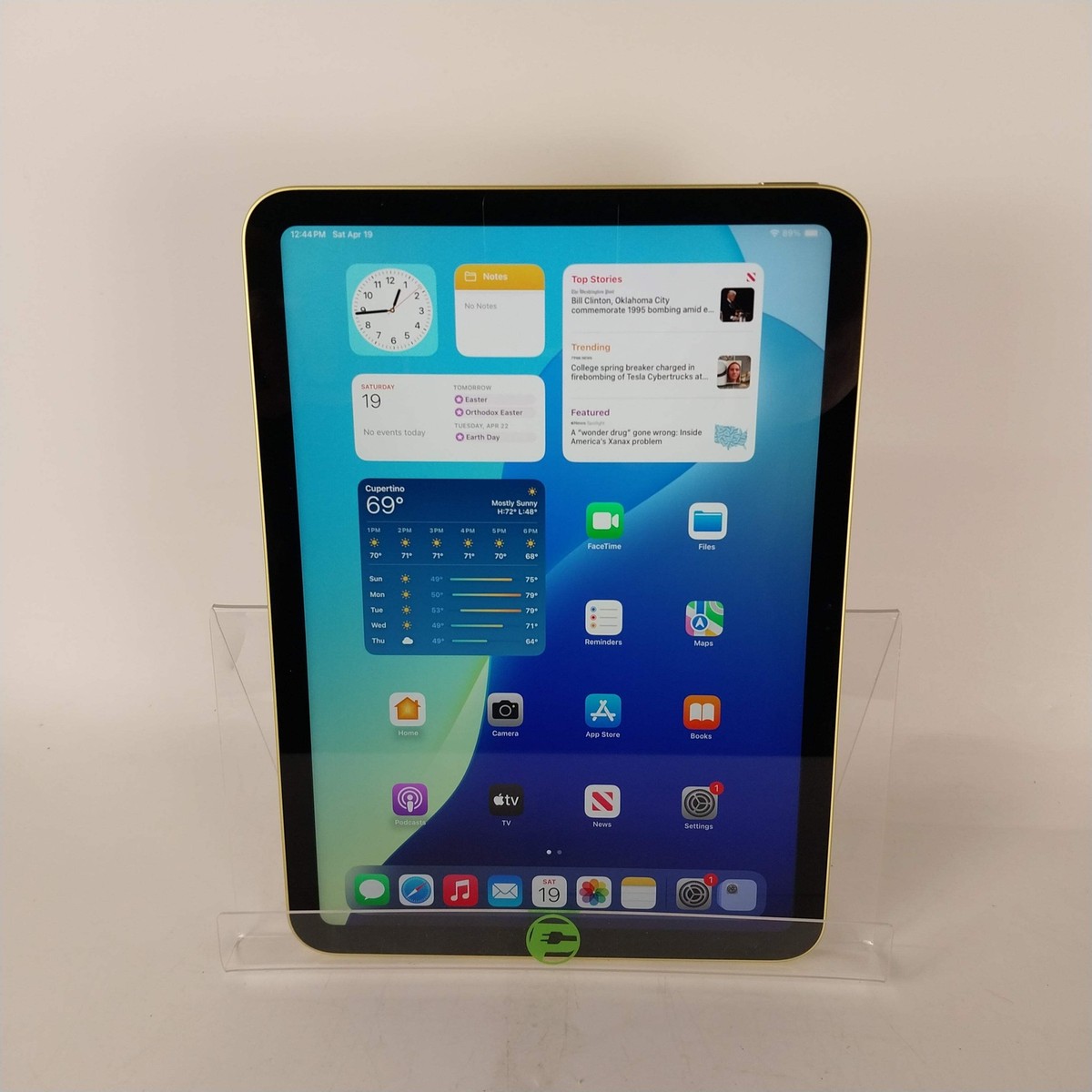 WiFi Only Apple iPad 10th Gen 64GB 18.3 Yellow A2696 | eBay