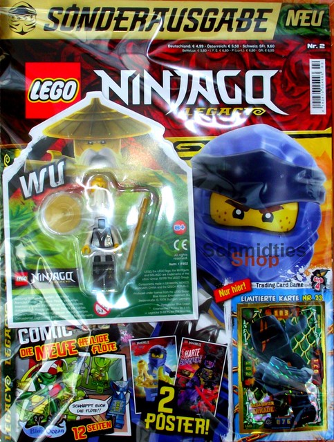 Spielzeug Sonderausgabe Neu Lego Ninjago Legacy Magazin Figur Nr 1 Wash Greenesportshall Org