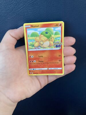 Pokémon TCG Numel Pokémon GO 013/078 Reverse Holo Common