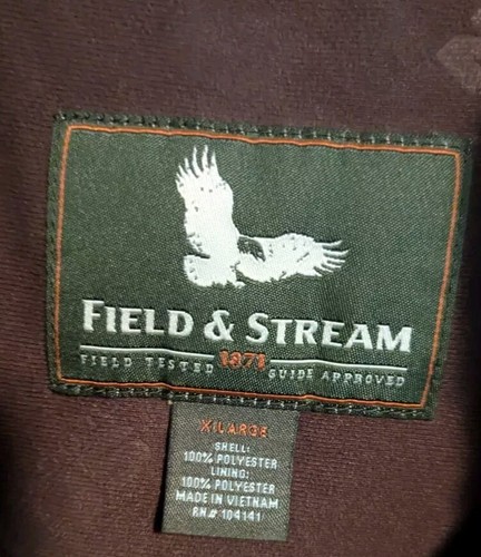 Field & Stream No Scent Silver Real Tree Camo Full Zip Hunting Jacket Size XL - Picture 3 of 6