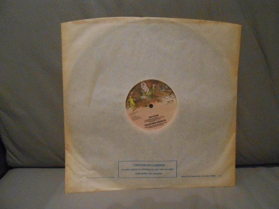 VAN DER GRAAF GENERATOR - WORLD RECORD - UK - 1st PRESS - MINT PLAY - ADVERT - Image 3 of 4