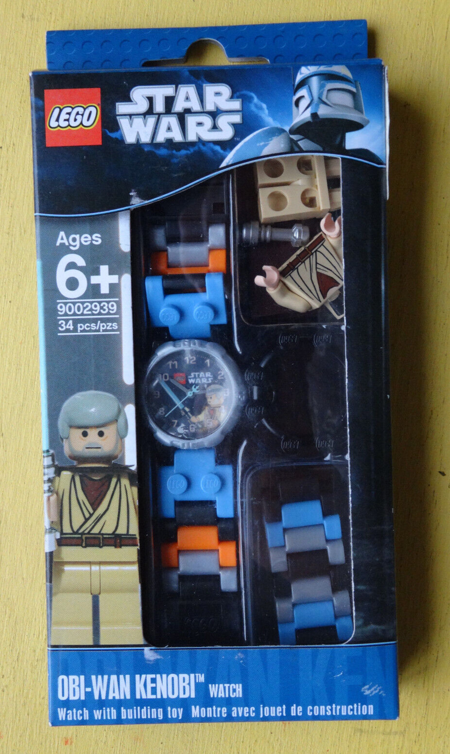 Montre LEGO Star Wars Obi Wan Kenobi cadeau idéal pour fan de science-fiction